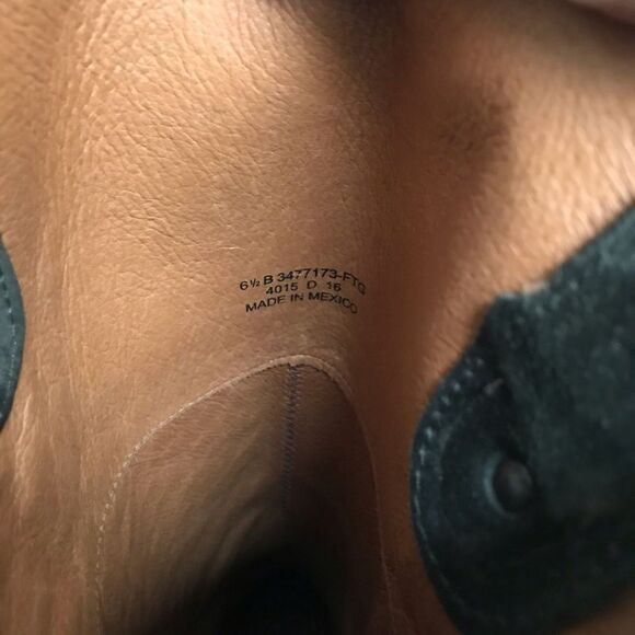 Frye Melissa button knee suede western riding boots 6.5B - Picture 8 of 9